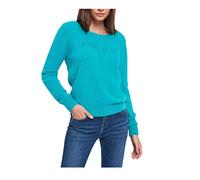 Denny Rose Jeans Donna Maglia Girocollo Manica Lunga 221Nd53003 Turchese