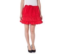Denny Rose Red Polyester Women Skirt - One Size