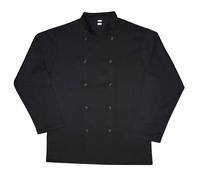 Dennys Budget Giacca da Cuoco Manica Lunga Adulto Unisex (BC4600)