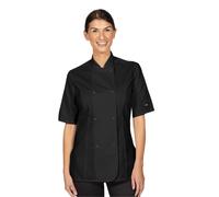 Dennys Premium Giacca da Cuoco Maniche Corte Donna (PC7138)