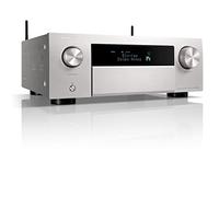 Denon AVC-X4800H Ricevitore AV 9.4 Canali, Amplificatore con Auro-3D, Dolby Atmos, DTS:X, 6 "8K Ingressi e 3 uscite, Bluetooth, Airplay 2, Multiroom, compatibile Alexa, Argento