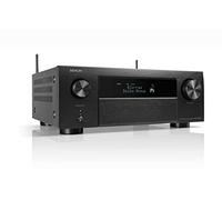 Denon AVC-X4800H Ricevitore AV 9.4 Canali, Amplificatore con Auro-3D, Dolby Atmos, DTS:X,6 "8K Ingressi e 3 uscite, Bluetooth, Airplay 2, Multiroom, Compatibile Alexa, Nero