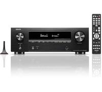 Denon AVR-X1800H - Ricevitore AV a 7.2 canali, 80 W/canale, streaming wireless tramite HEOS integrato, WiFi e Bluetooth, supporta Dolby Vision, HDR10+, HDR dinamico e sistemi di automazione domestica