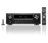 Denon AVR-X1800H - Ricevitore AV a 7.2 canali (modello 2023), 80 W/canale, streaming wireless tramite HEOS integrato, WiFi e Bluetooth, supporta Dolby Vision, HDR10+, HDR dinamico e sistemi di