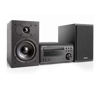 Denon D-M41 - Coppia di altoparlanti stereo HiFi compatto con CD, sintonizzatore FM/AM e musica wireless Bluetooth | Perfetto per piccole stanze e home theater