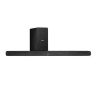 Denon DHT-S517 Soundbar TV con subwoofer audio surround 3D, Dolby Atmos, subwoofer wireless, HDMI eARC, streaming musicale wireless tramite Bluetooth, configurazione rapida, montaggio