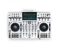 DENON DJ PRIME 4+ WHITE CONSOLE CONTROLLER STANDALONE PER DJ 4 DECK CON TOUCH SCREEN 10 4x USB + SD CARD