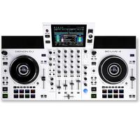 Denon DJ SC LIVE 4 WHITE - Console Indipendente per DJ con Stem su 4 Canali, streaming Wi-Fi, Altoparlanti, compatibile con Serato DJ e Virtual DJ