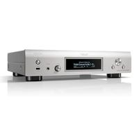 Denon DNP-2000NE - Lettore audio digitale wireless Multiroom Audio Ultra AL32 Elaborazione HEOS Built-in, configurazione Quad DAC, supporta AirPlay 2, Alexa & Siri Controllo vocale Argento