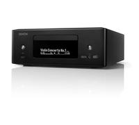 Denon RCD-N12DAB Sistema Hi-Fi Compatto con Amplificatore,Lettore CD,Internet Radio, Streaming Musicale,Heos Multiroom,Bluetooth,Wifi,Airplay 2,Compatto con Alexa,2 Ingressi Ottici TV,Radio DAB+; Nero