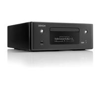 DENON - Sintolettore CD RCD-N10 Potenza 2 x 65 Watt Wi-Fi DLNA USB Alexa Colore nero