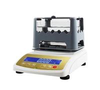 Densimetro Digitale Oro, Tester Densità Digitale con Precisione 0.001g/cm³ per Test di Purezza Non Distruttivo di Gioielli Oro Argento Platino, Valutazione Rottami Metalli e attività Mineraria