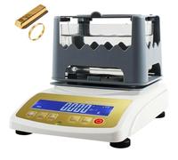 Densimetro Per Oro, Tester Di Purezza Dell'oro 0,001 G/Cm³, Multimetallo, Peso Lcd, Densità, Purezza E Caratura, Non Distruttivo, Laboratorio Di Gioielleria/Bachi Dei Pegni(No Printer,XF-300K)