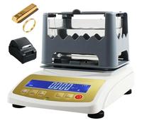 Densimetro Per Oro, Tester Di Purezza Dell'oro 0,001 G/Cm³, Multimetallo, Peso Lcd, Densità, Purezza E Caratura, Non Distruttivo, Laboratorio Di Gioielleria/Bachi Dei Pegni(W/Printer,MDJ-1200K)