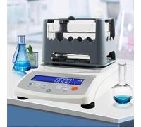 Densimetro solido di alta precisione con esposizione LCD per test di laboratorio industriale, misura la gamma di densità 0.001~99.999g/cm3