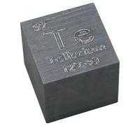 densità del cubo, Cubi di elementi da 10 mm - Collezione della tavola periodica degli elementi - Metalli delle terre rare(Tellurium Te)