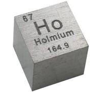 densità del cubo, Cubi di elementi da 10 mm - Collezione della tavola periodica degli elementi - Metalli delle terre rare(Holmium Ho)