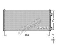 DENSO DCN10032 Condensatore climatizzatore
