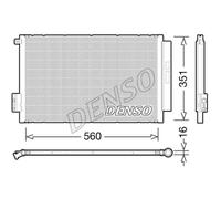 Denso Condensatore Fi 500L 1.4 Dcn09043