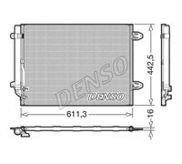 DENSO Condensatore Climatizzatore Con Essicatore per VW Passat Tutti Traccia 365