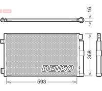 DENSO DCN09147 Condensatore climatizzatore