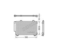 DENSO DCN50060 Condensatore climatizzatore
