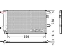 DENSO DCN12007 Condensatore, Climatizzatore per IVECO