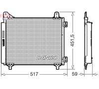 RADIATORE ARIA CONDIZIONATA PEUGEOT 208 DAL 19 IN POI ORIGINALE DENSO NUOVO