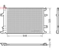 DENSO DCN33017 Condensatore, Climatizzatore per VOLVO