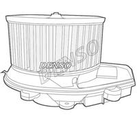 DENSO DEA02002 Ventilatore abitacolo