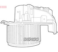 Ventola abitacolo DEA07022 DENSO per PEUGEOT CITROËN