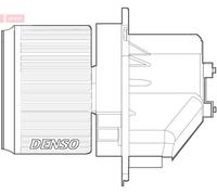 Ventilatore interno DENSO DEA09066