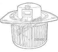 DENSO Ventilatore abitacolo