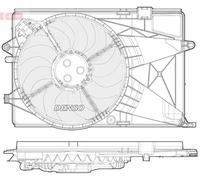 DENSO DER15004 Ventola radiatore
