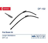 Spazzola tergicristallo DENSO DF-152, 680mm, Anteriore, 2 Pezzo