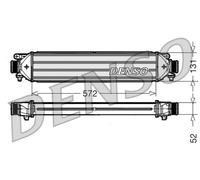 DENSO DIT09109 Intercooler per FIAT