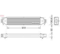 Intercooler DENSO DIT09122