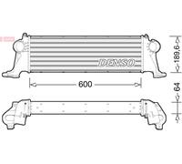 DENSO DIT12004 Intercooler