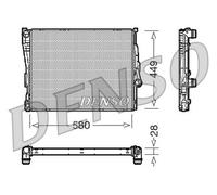 DENSO DRM05069 Radiatore motore