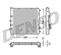 DENSO DRM07003 Radiatore, Raffreddamento motore per CITROËN,PEUGEOT
