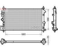 Radiatore DRM20109 DENSO per OPEL CHEVROLET