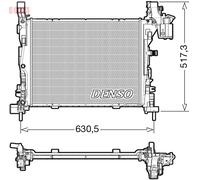 DENSO DRM23062 Radiatore motore