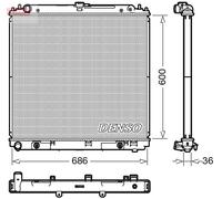 DENSO DRM46042 Radiatore motore