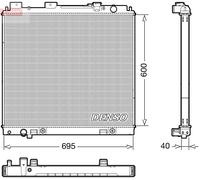 Radiatore DRM46068 DENSO per NISSAN PATHFINDER III