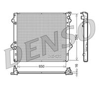 Radiatore, raffreddamento motore DENSO DRM50036