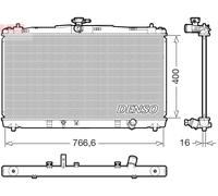 DENSO DRM50144 Radiatore, Raffreddamento motore per TOYOTA