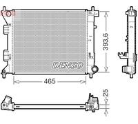 DENSO Radiatore Acqua Per Hyundai I30 Coupe 1.6 T-GDi KIA Cee'D Soul II