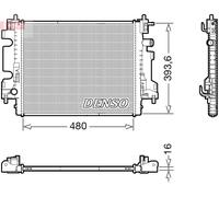 DENSO Radiatore Acqua Per Smart Fortwo Coupe Forfour Schrägheck Renault