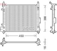 DENSO Radiatore, Raffreddamento motore DRM46054