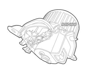 DENSO Riscaldatore Ventilatore Interno Per Alfa Romeo Mito 955 955